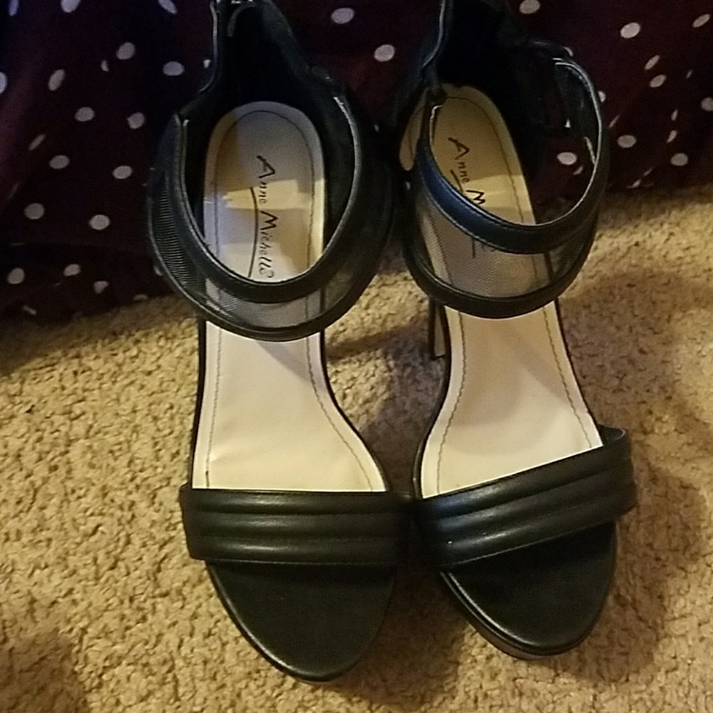 Black heels